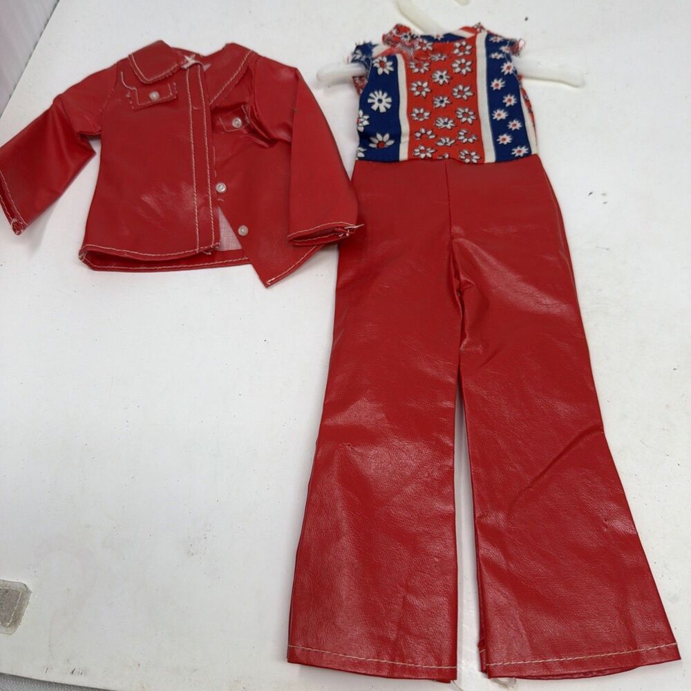 Groovy 1970’s Vintage Ideal Crissy Doll JCPenney Catalog Outfit Hong Kong